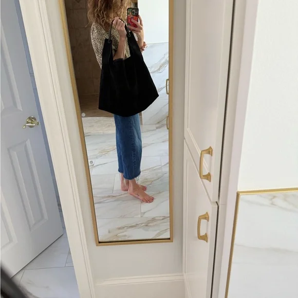 Large Black Suede Gucci Hobo Bag - Picture 14 of 14